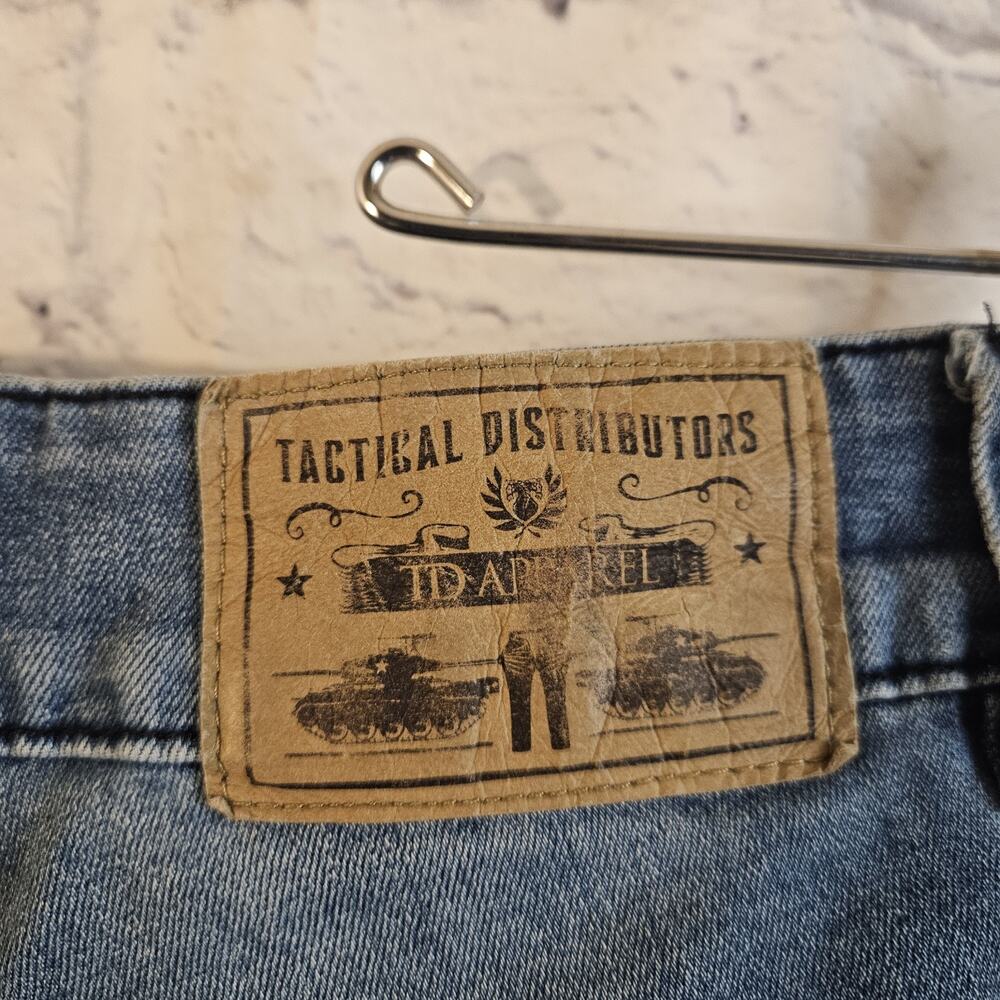Tactical Distributors McQuade Jeans Mens 30x32 Blue Stretch Lightweight Straight - Picture 6 of 7